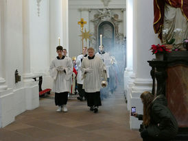 Diözesale Aussendung der Sternsinger im Hohen Dom zu Fulda (Foto:Karl-Franz Thiede)